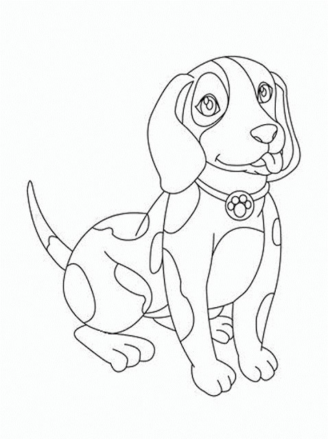 Beagle Coloring Pages
 Kids Page Beagles Coloring Pages