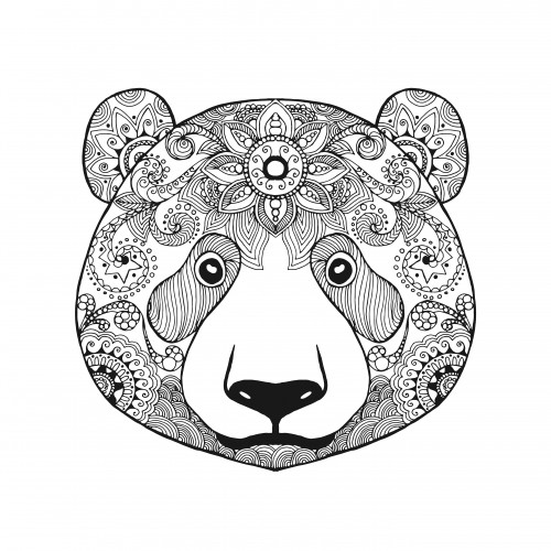 Bear Coloring Pages For Adults
 Advanced Bear Coloring Page KidsPressMagazine