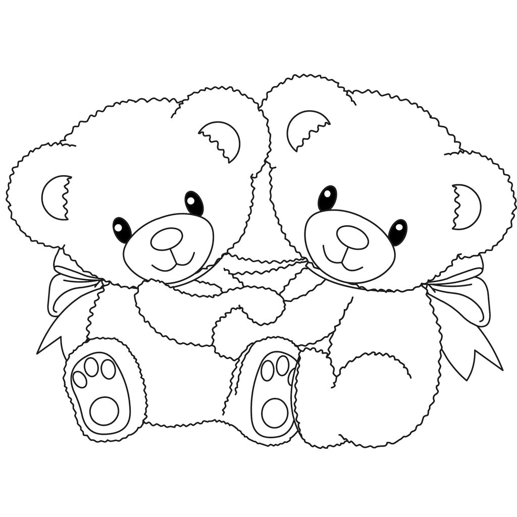 Bear Coloring Pages
 Free Printable Teddy Bear Coloring Pages For Kids