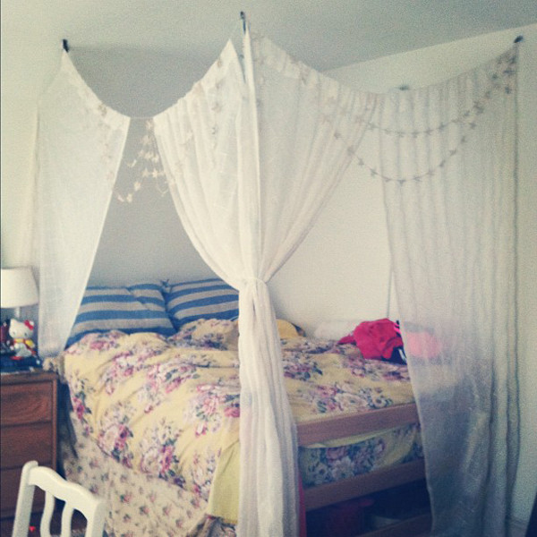 Best ideas about Bed Canopy DIY
. Save or Pin Canopies Diy Bed Canopy Now.
