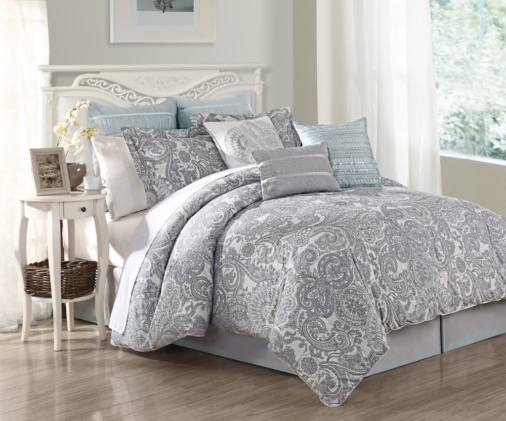 Best ideas about Bedroom Comforter Sets
. Save or Pin Purple Paisley forters & Bedding Sets Now.