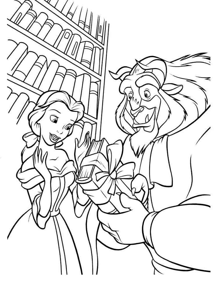 Belle Coloring Sheets For Girls Printable
 Princess Belle coloring pages Free Printable Princess