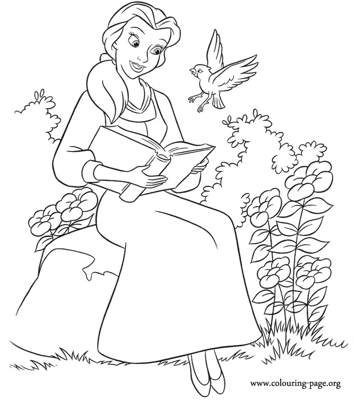 Belle Coloring Sheets For Girls Printable
 Belle Coloring Pages 2019 Dr Odd