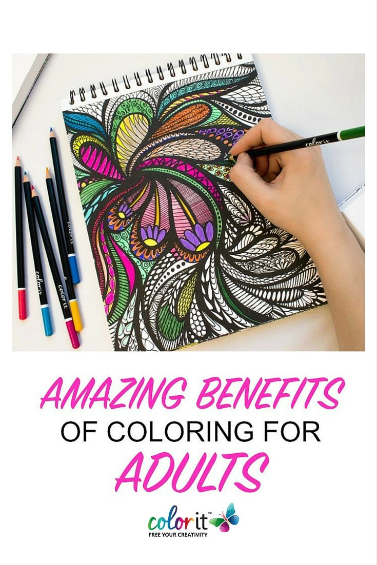 Benefits Of Adult Coloring Books
 15 best Adult Coloring News images on Pinterest