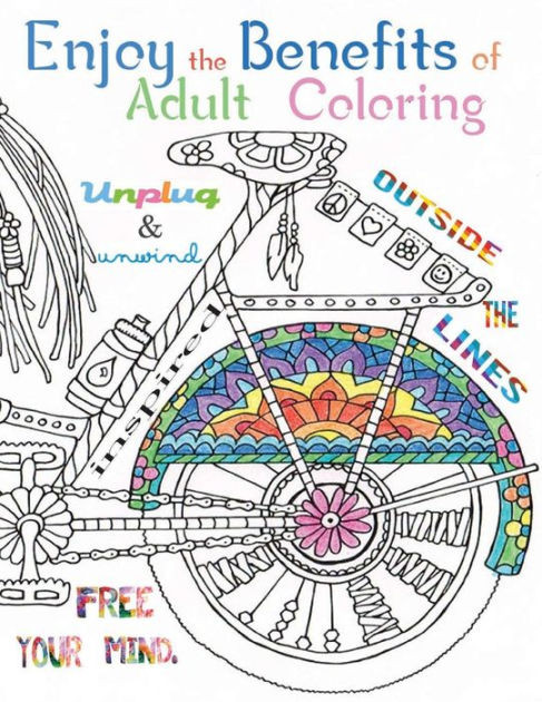 Benefits Of Adult Coloring Books
 Enjoy the benefits of Adult Coloring This A4 50 page