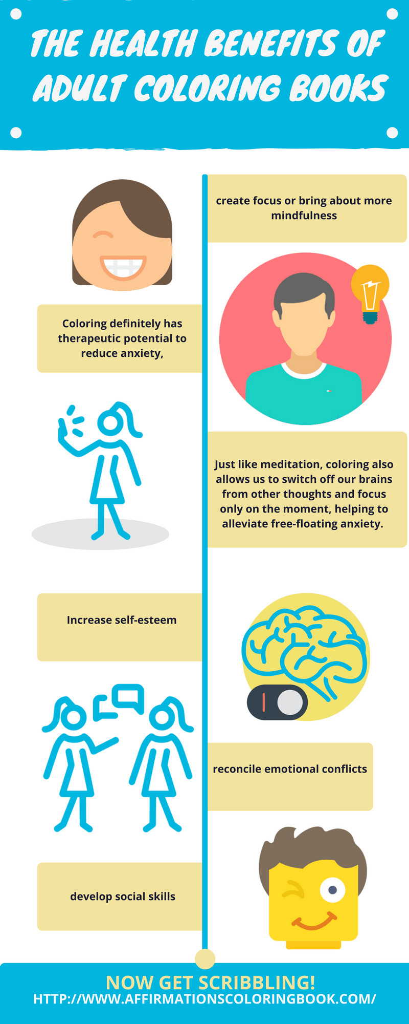 Benefits Of Adult Coloring Books
 The Health Benefits of Adult Coloring Books Infographic