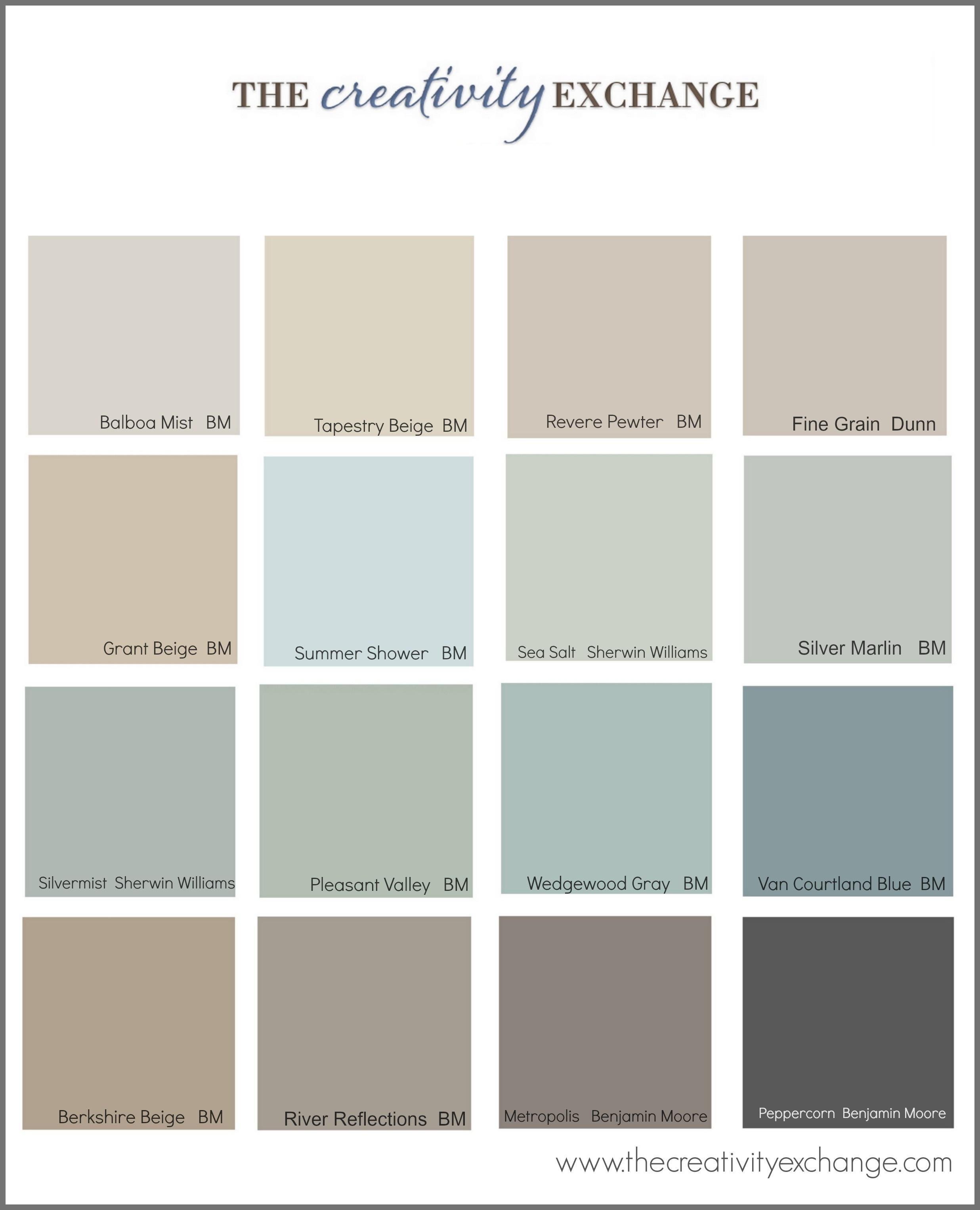 Best ideas about Benjamin Moore Paint Colors
. Save or Pin The Most Popular Paint Colors on Pinterest Now.