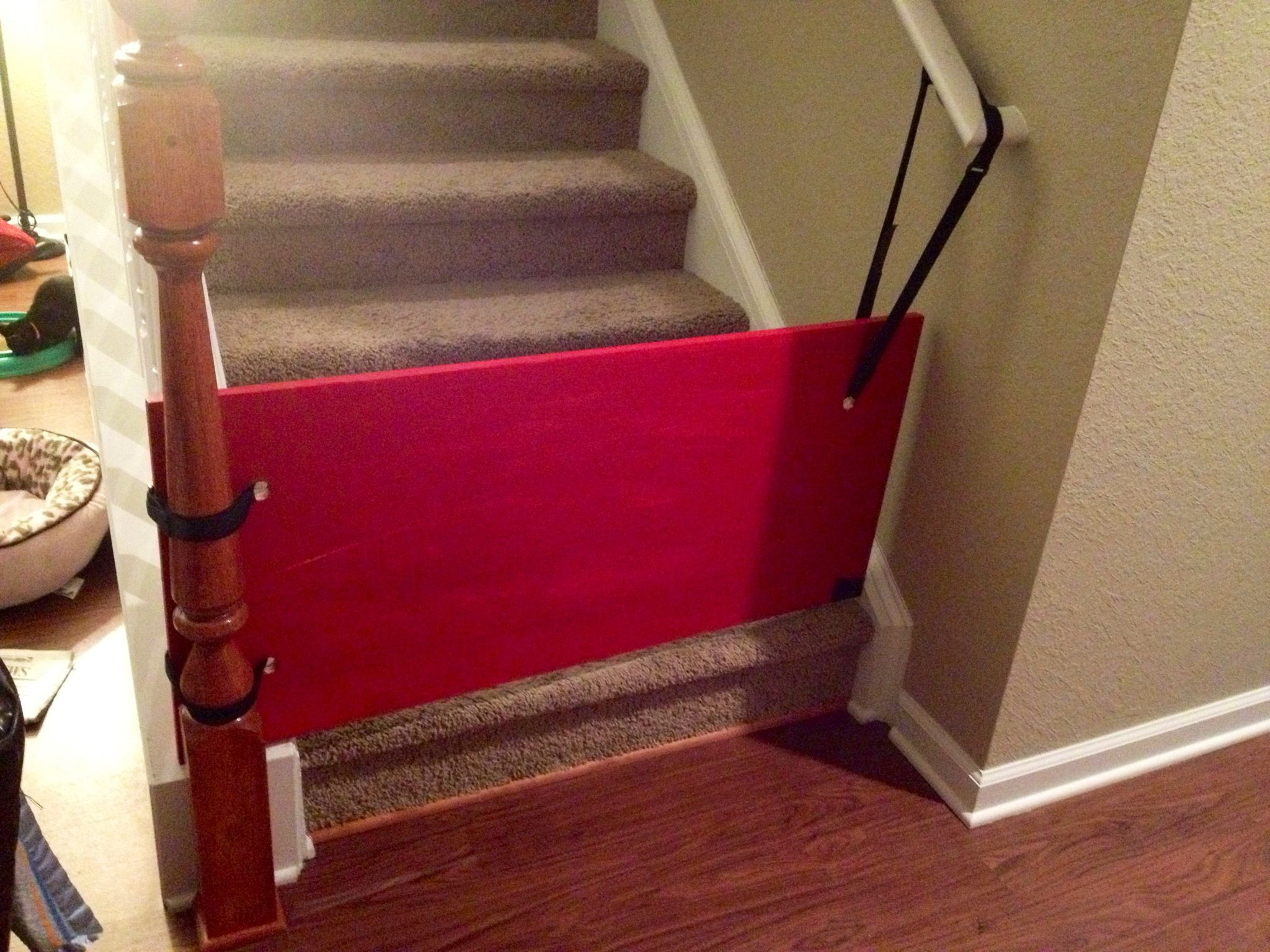Best ideas about Best Baby Gate For Bottom Of Stairs
. Save or Pin DIY Bottom of stairs baby gate w one side banister Get a Now.