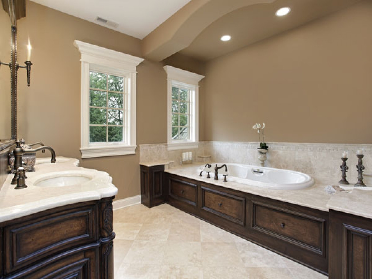 Best ideas about Best Bathroom Colors
. Save or Pin Bathroom armoire neutral bathroom paint color ideas small Now.