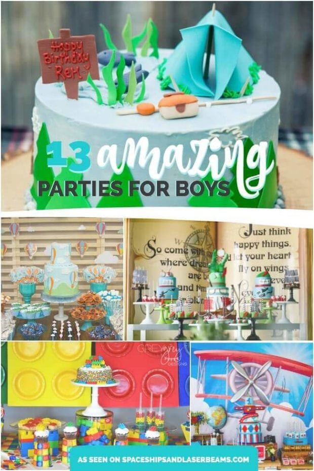 Best ideas about Best Birthday Party Ideas
. Save or Pin Best Birthday Party Themes for Boys Spaceships and Laser Now.