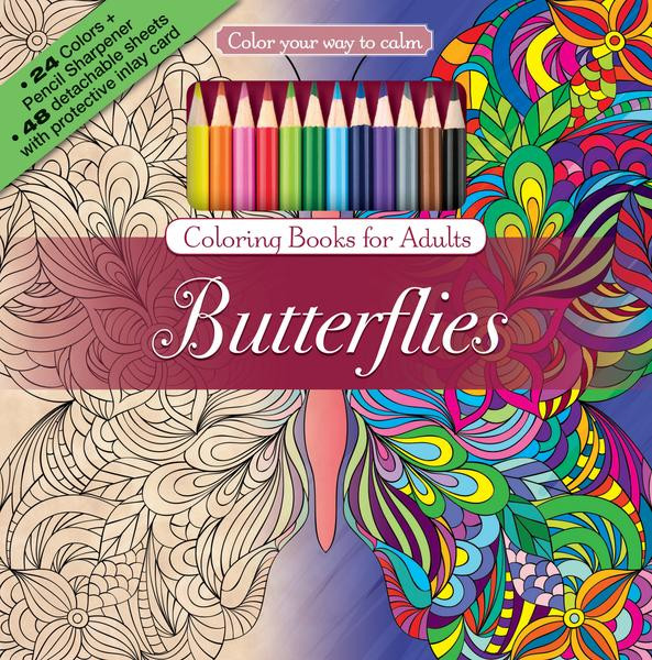Best Colored Pencils For Coloring Books
 Butterflies Adult Coloring Book With Color Pencils Color