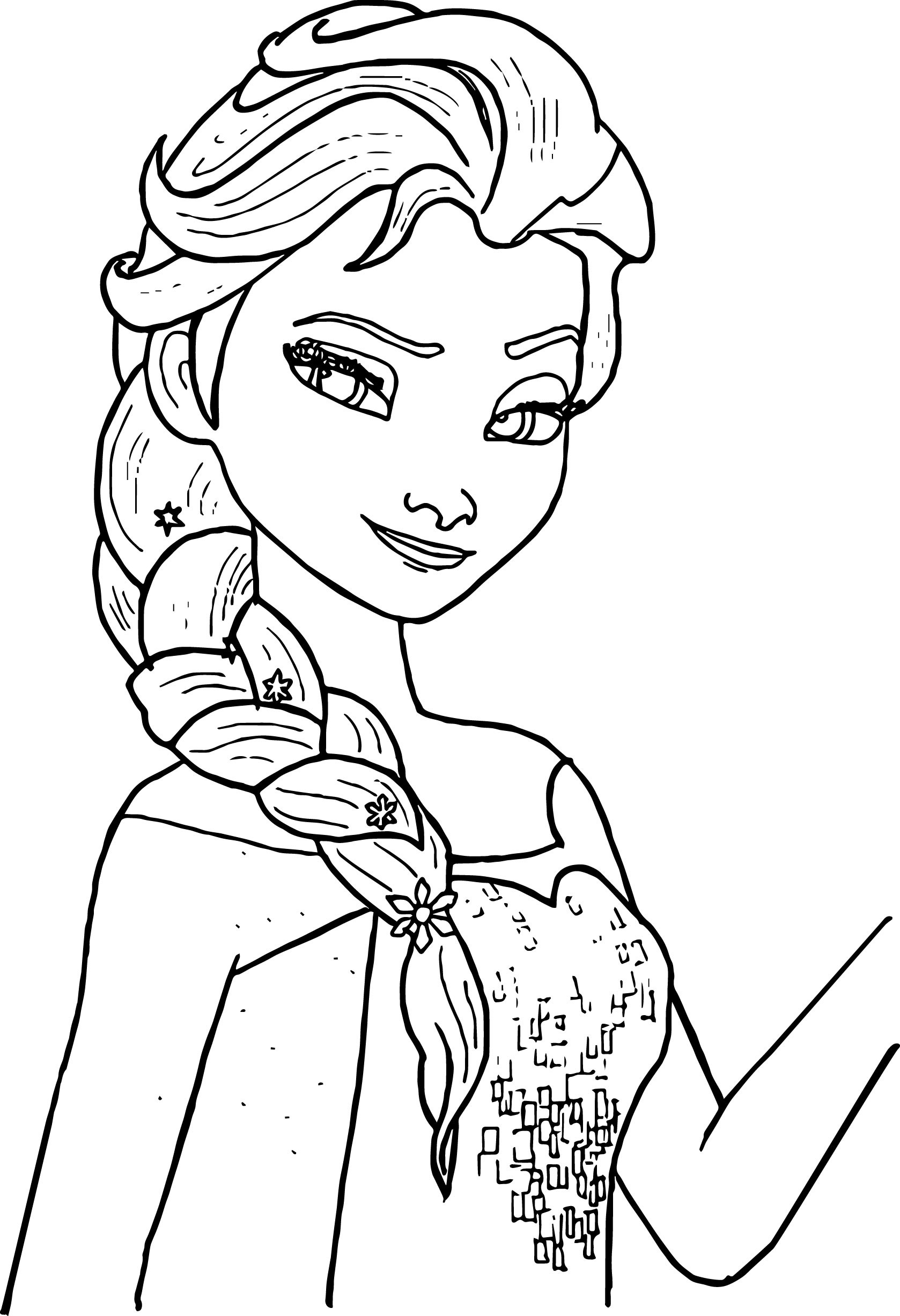 Best Free Coloring Sheets For Kids Printables
 Free Printable Elsa Coloring Pages for Kids Best