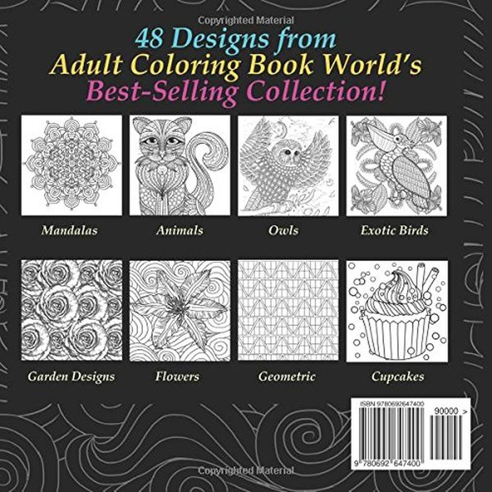 Best ideas about Best Selling Adult Coloring Books
. Save or Pin Adult Coloring Book Best Sellers Stress Relief Coloring Now.