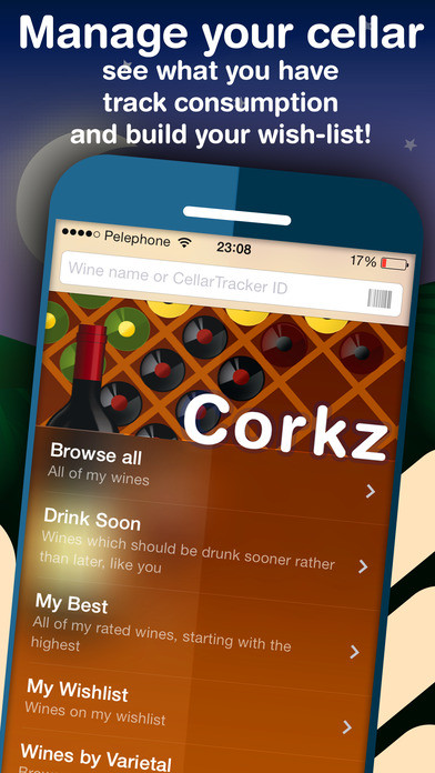 Best ideas about Best Wine Cellar App
. Save or Pin Corkz Wine Reviews Database Cellar Management on the Now.