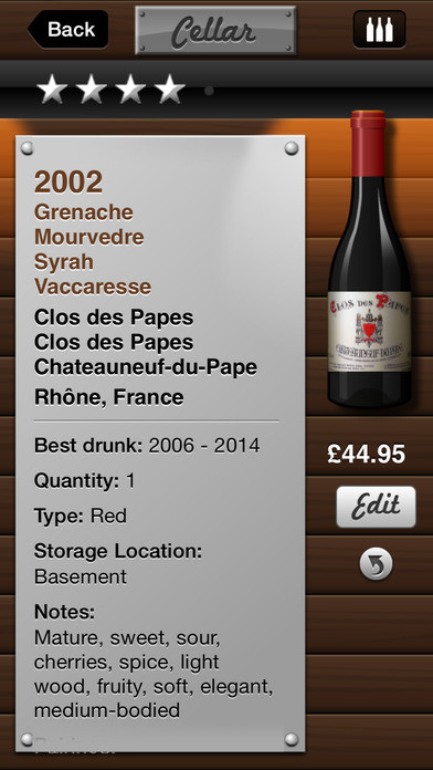 Best ideas about Best Wine Cellar App
. Save or Pin Cellar manage your wine collection in style screenshot Now.