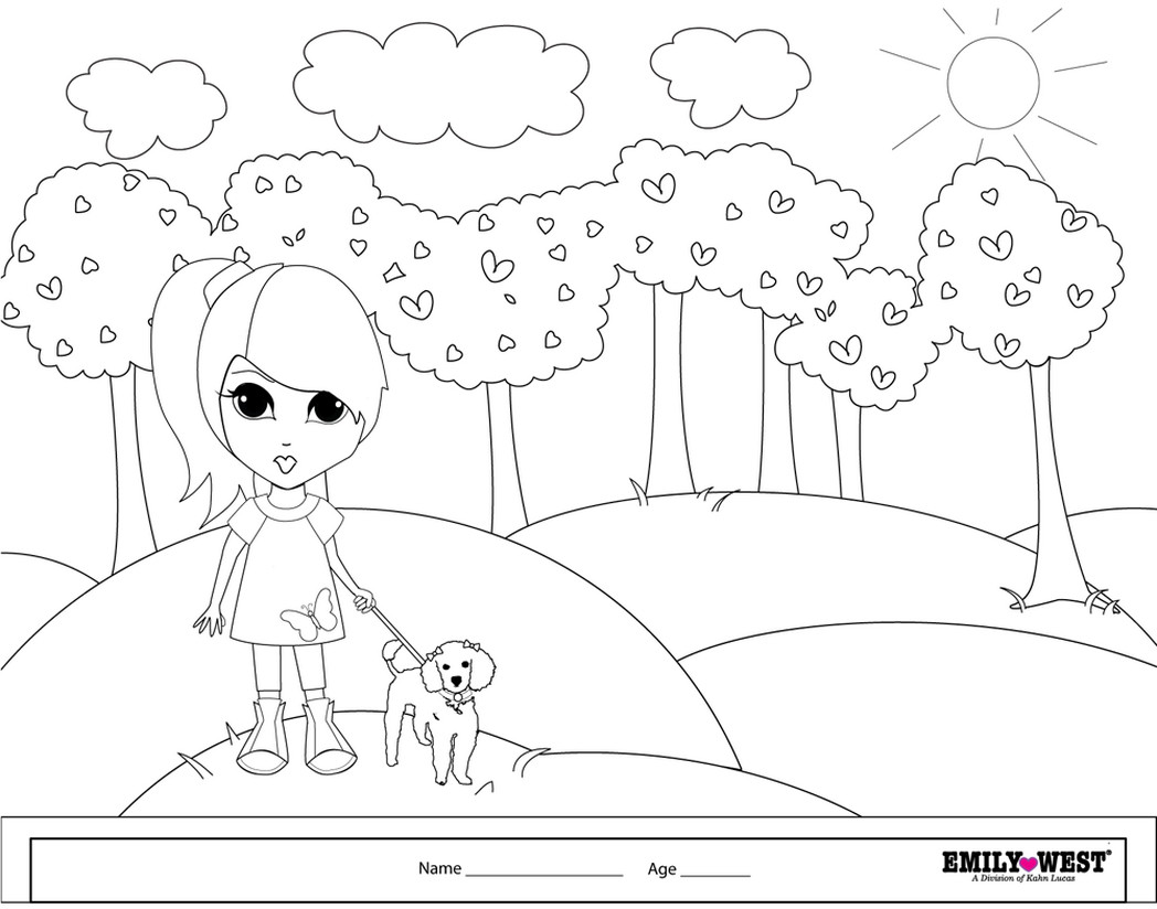 Bff Coloring Pages For Girls
 boy and girl bff coloring pages pics Coloring
