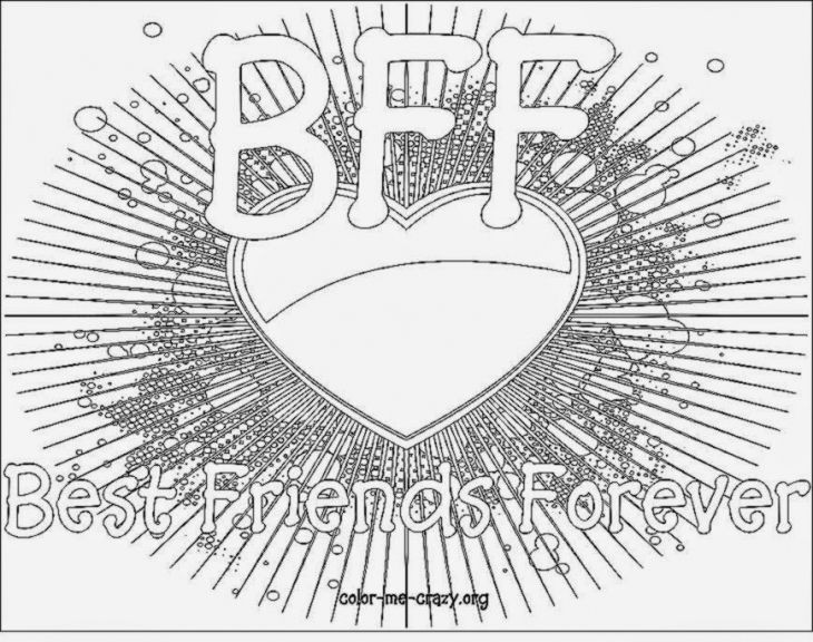 Bff Coloring Pages For Teens
 Awesome BFF Coloring Page For Teenage Girls