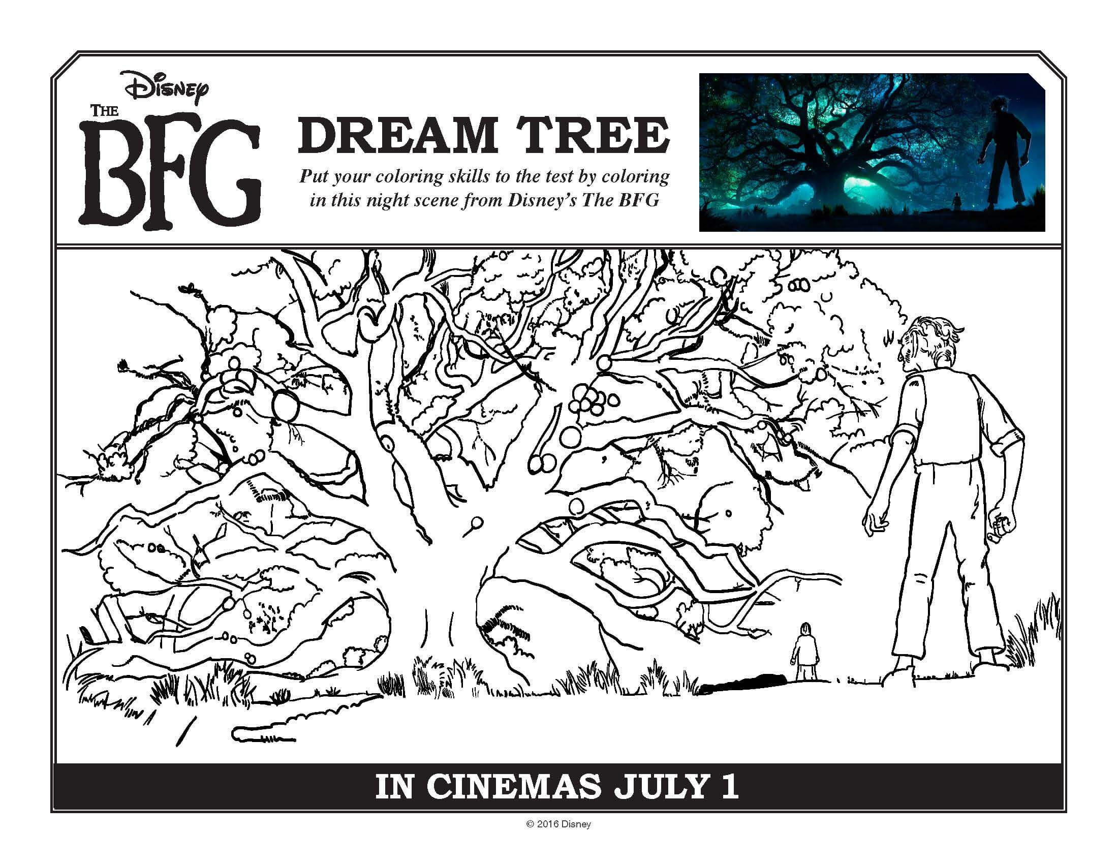 Bfg Coloring Pages
 The BFG Coloring pages and free printables