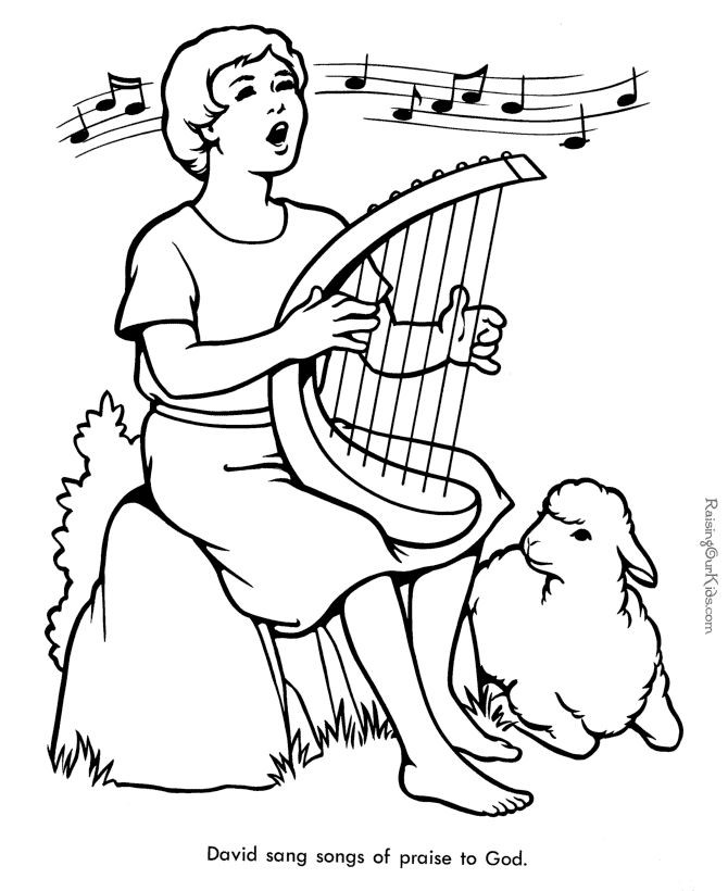 Bible Story Coloring Pages
 Printable Bible Coloring Pages For Toddlers Printable