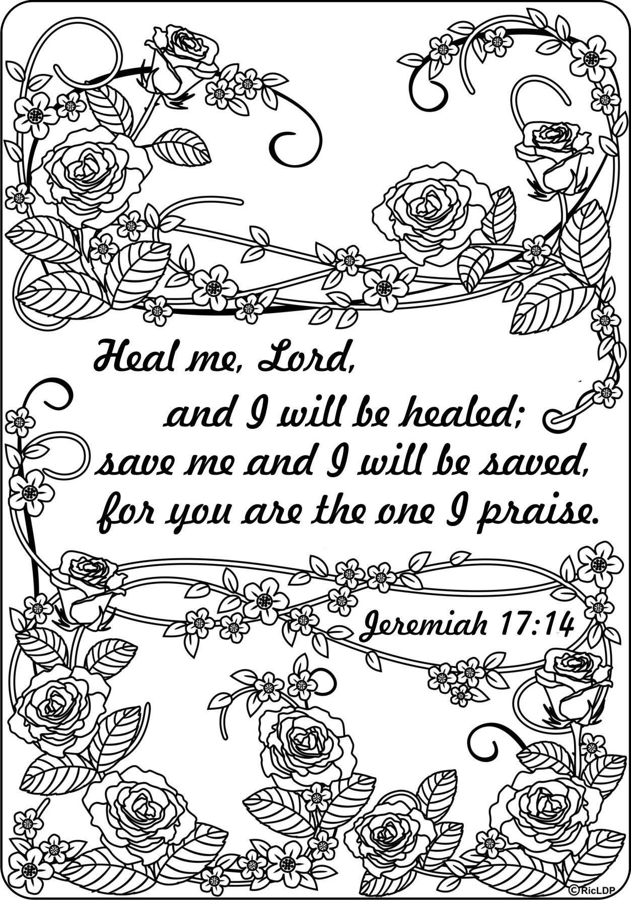 Best ideas about Bible Verse Adult Coloring Book
. Save or Pin 15 Printable Bible Verse Coloring Pages Now.