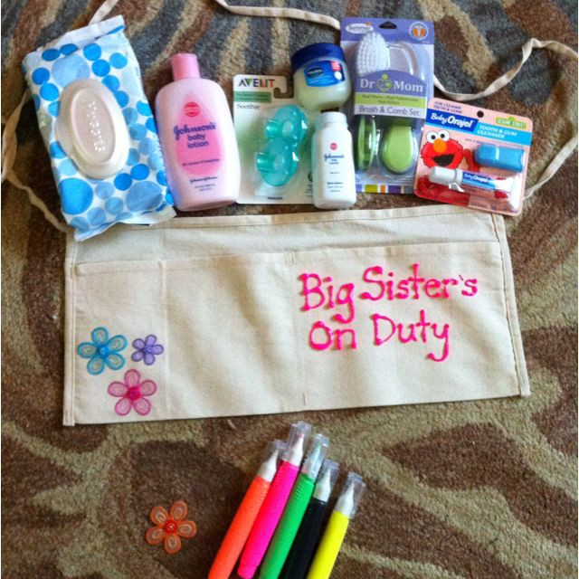 Big Sister Gift Ideas From New Baby
 Big Sister shower t saw this idea online and made it