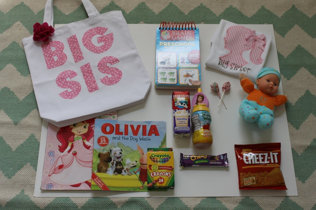 Big Sister Gift Ideas From New Baby
 Create visitor bags for siblings What to Pack for Your