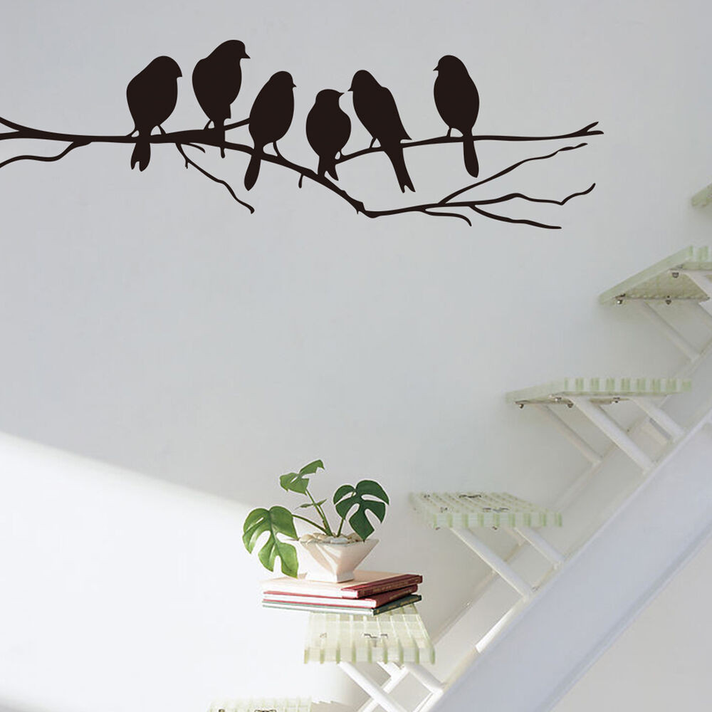 Best ideas about Bird Wall Art
. Save or Pin Wall stickers Decal Removable Art Home Mural Decor Black Now.