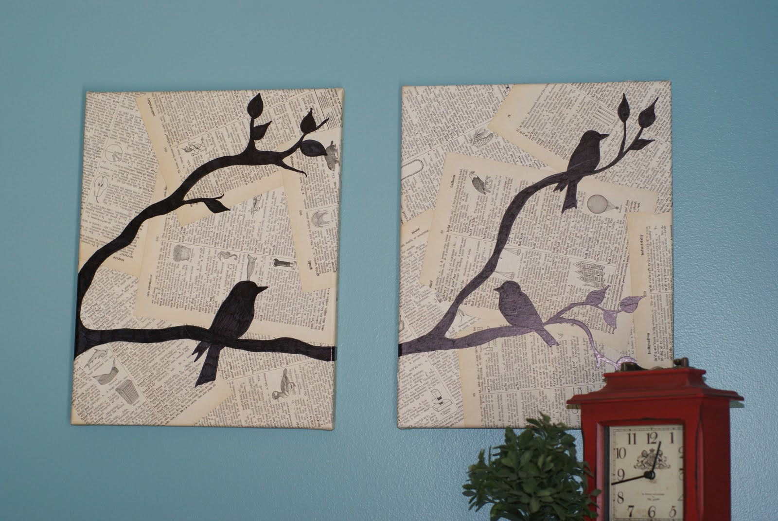 Best ideas about Bird Wall Art
. Save or Pin Crafting on a Bud DIY Bird Canvas Wall Art Now.