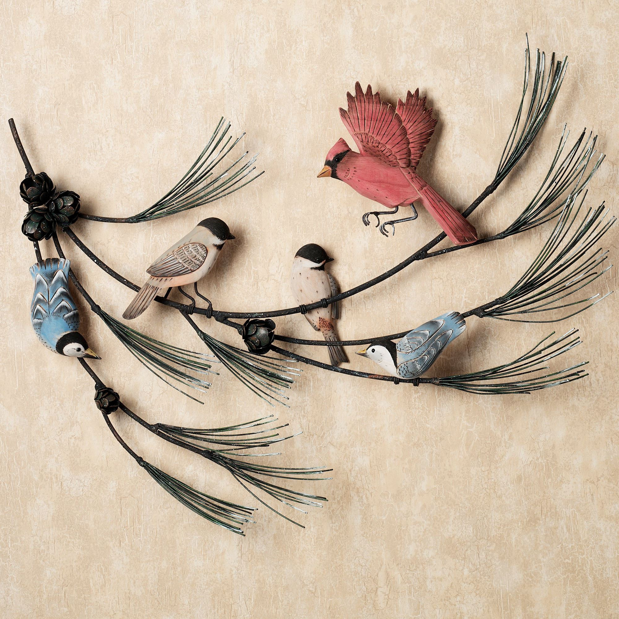 Best ideas about Bird Wall Art
. Save or Pin Birds in Pine Branch Wall Sculpture Now.