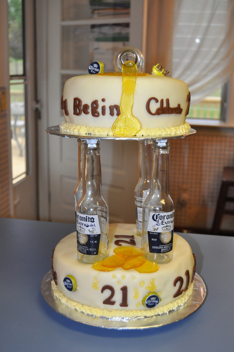 Best ideas about Birthday Beer Cake
. Save or Pin 21St Birthday Beer Cake CakeCentral Now.