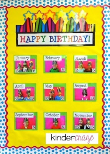 Birthday Bulletin Board Ideas
 8 Best of Classroom Birthday Printables Free