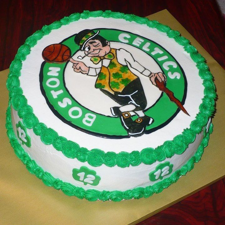 Birthday Cake Boston
 Boston Celtics cake I made for a sweet kid Created by