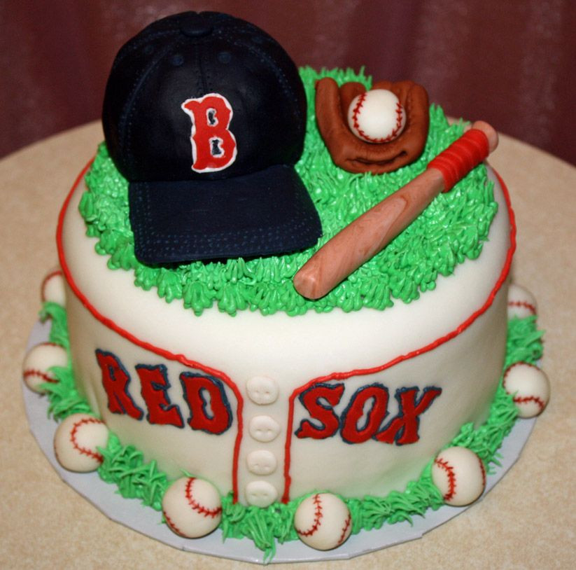 Birthday Cake Boston
 Boston Red Sox 6" carrot cake with cream cheese frosting