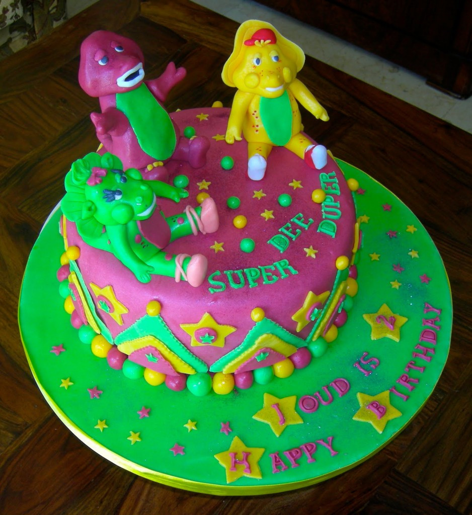 Birthday Cake Decorations
 Barney Cakes – Decoration Ideas