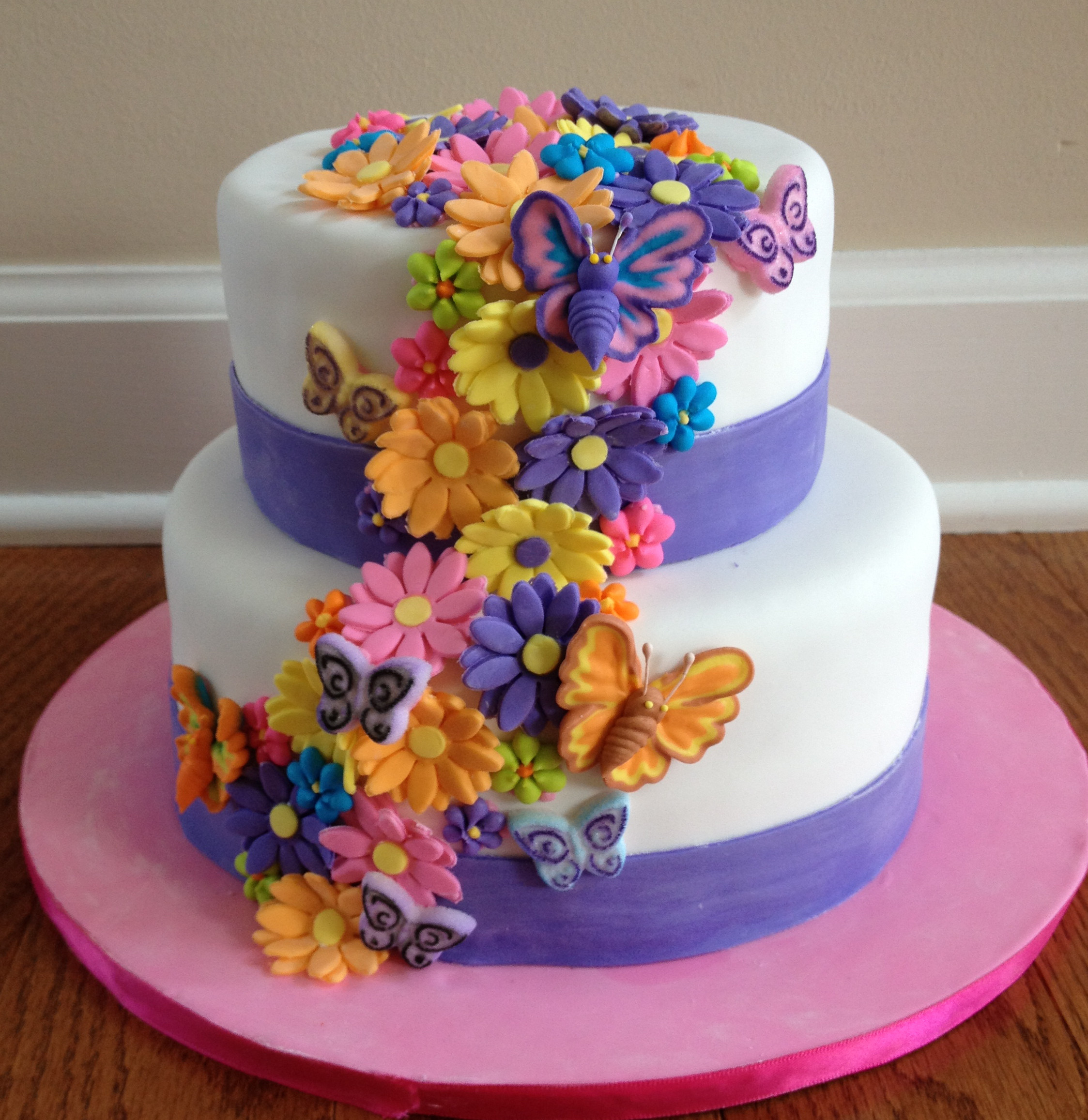 Birthday Cake Decorations
 Flower Cakes – Decoration Ideas