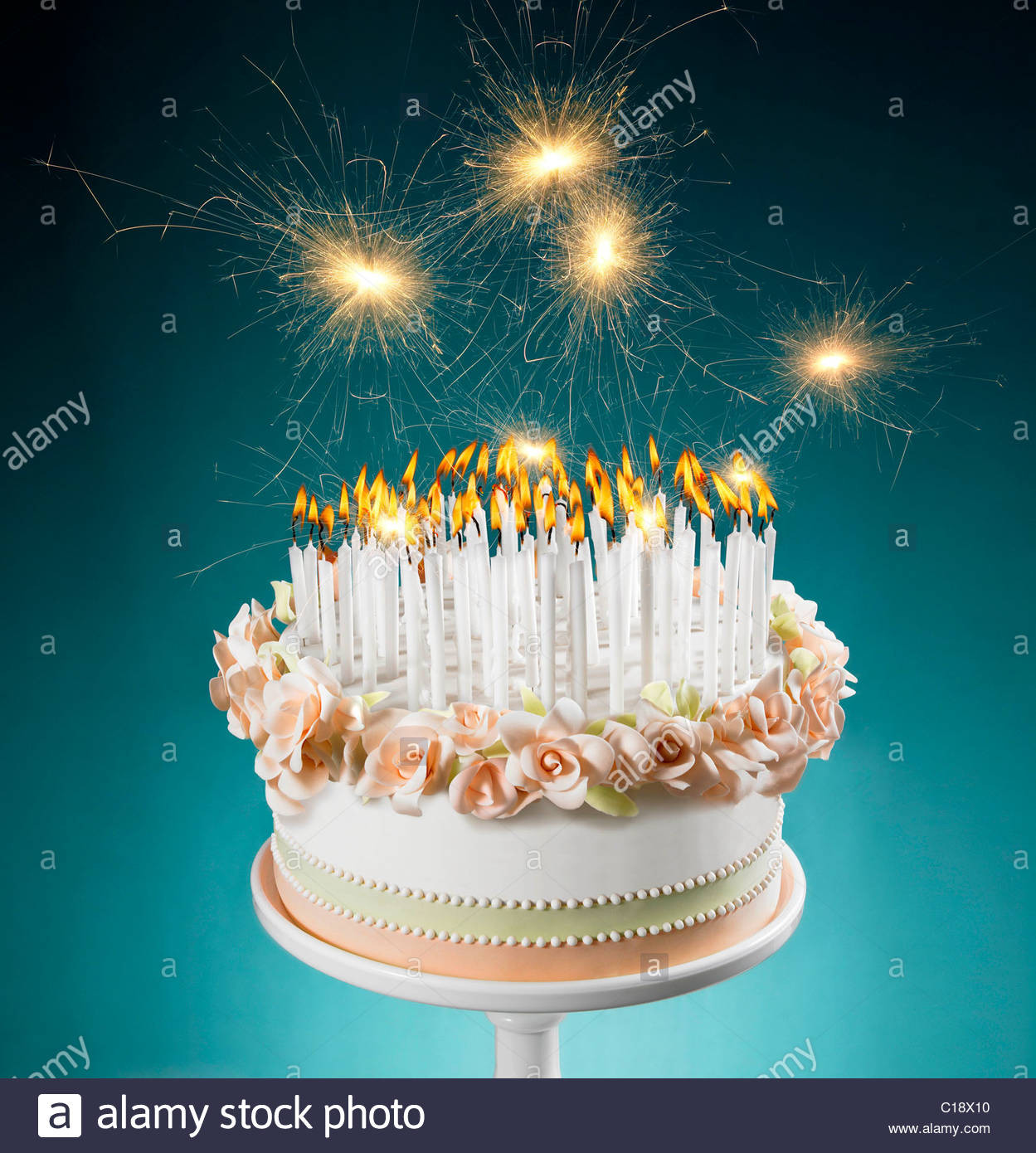 Best ideas about Birthday Cake Lots Of Candles
. Save or Pin Birthday cake with lots of burning candles Stock Now.