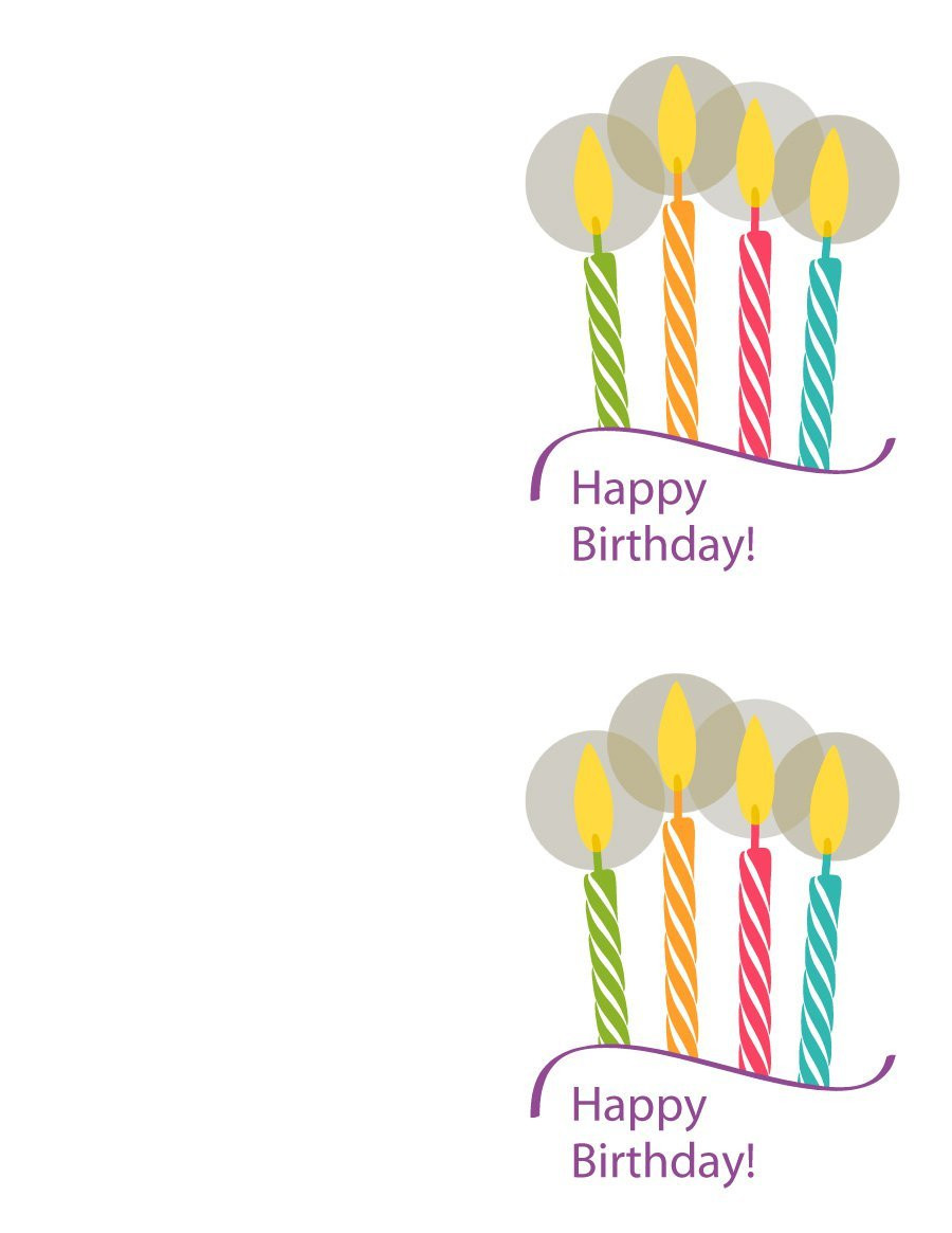 Best ideas about Birthday Card Template
. Save or Pin 40 FREE Birthday Card Templates Template Lab Now.