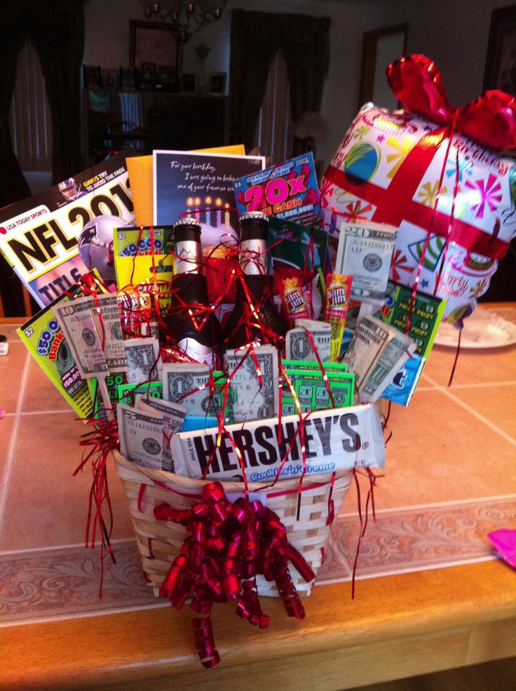 Birthday Gift Basket Ideas
 I attempted to make a birthday t basket for my