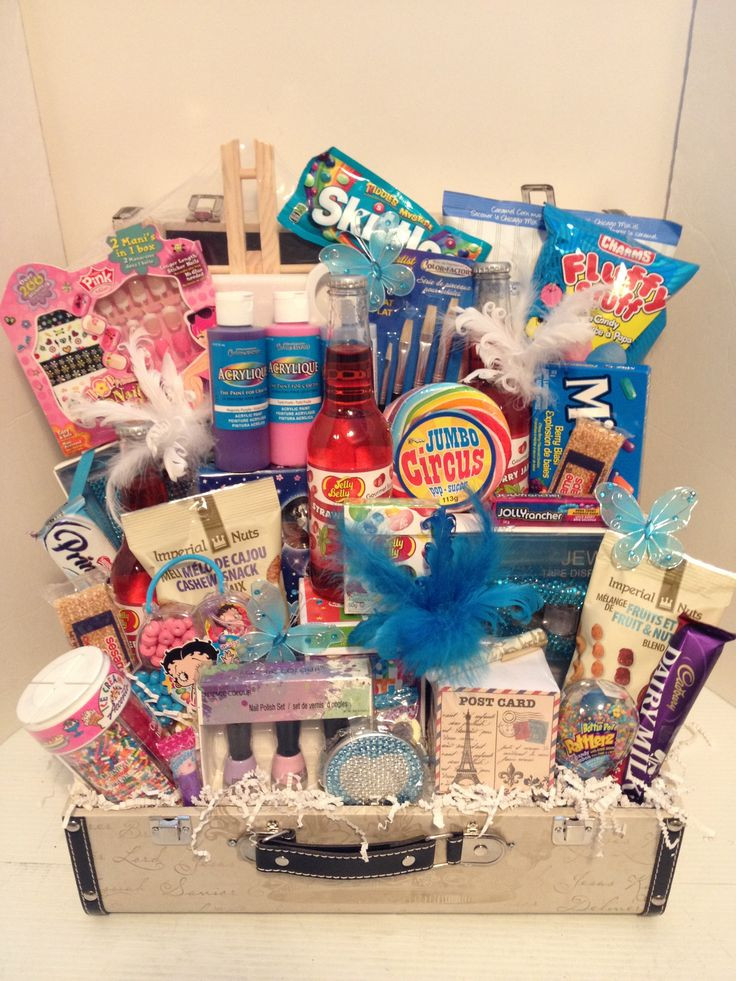 Birthday Gift Basket Ideas
 Parish Theme Birthday Girl Gift Basket