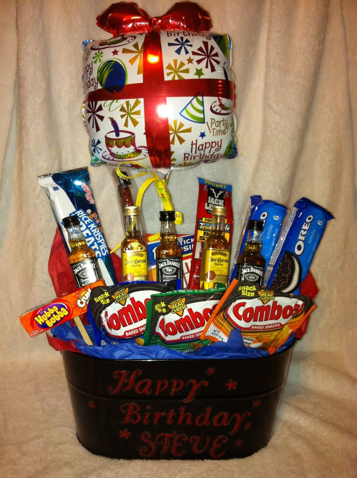 Birthday Gift Delivery Ideas
 Birthday t basket for him