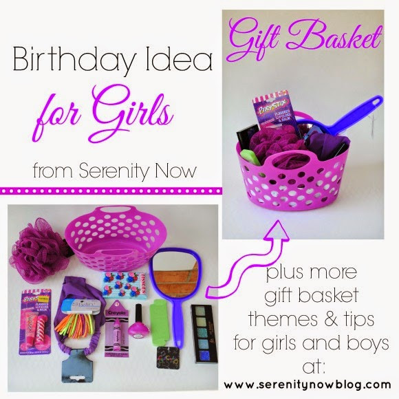 Birthday Gift Ideas For Girls
 Serenity Now Gift Basket Birthday Present plus Theme