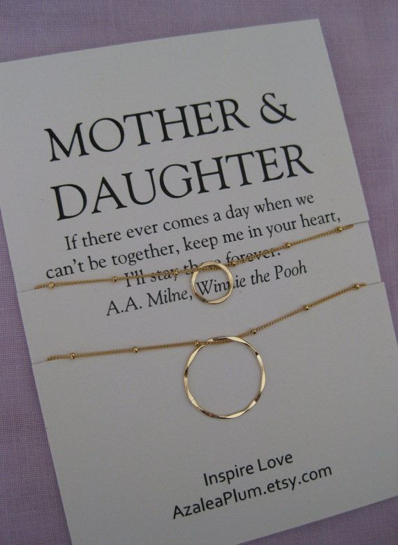 Birthday Gift Ideas Mom
 Mother DAUGHTER Jewelry Mother s day Gift Mother