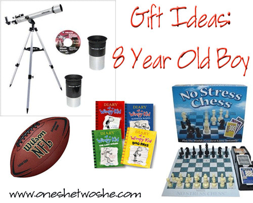 Birthday Gifts For 8 Year Old Boy
 Gift Ideas 8 Year Old Boy so she says