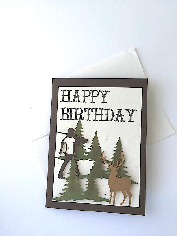 Birthday Gifts For Hunters
 Outdoorsman Hunter Gift Deer Hunter by AllTo herwithLove
