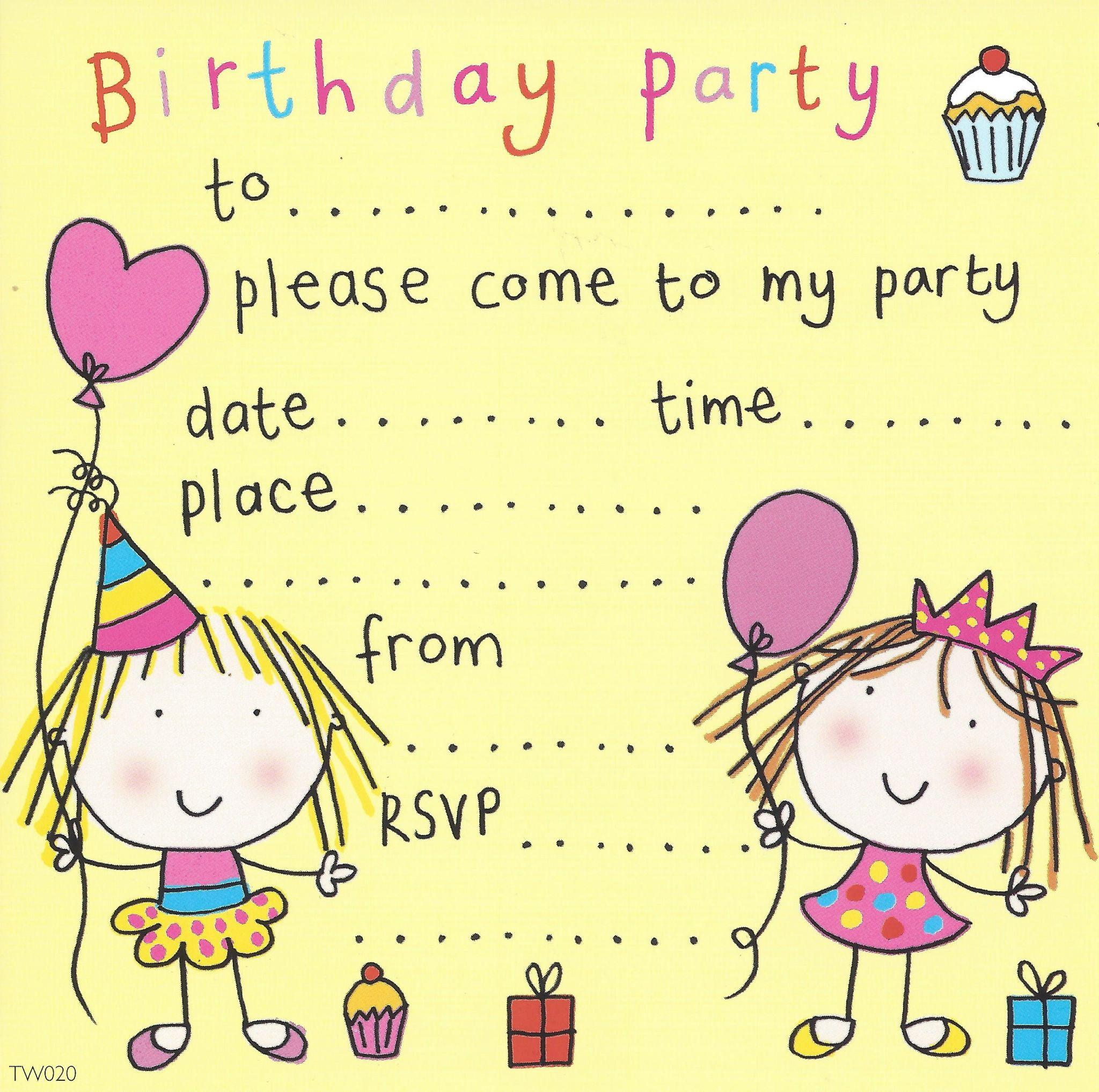 Best ideas about Birthday Invitations For Kids
. Save or Pin party invitations birthday party invitations kids party Now.