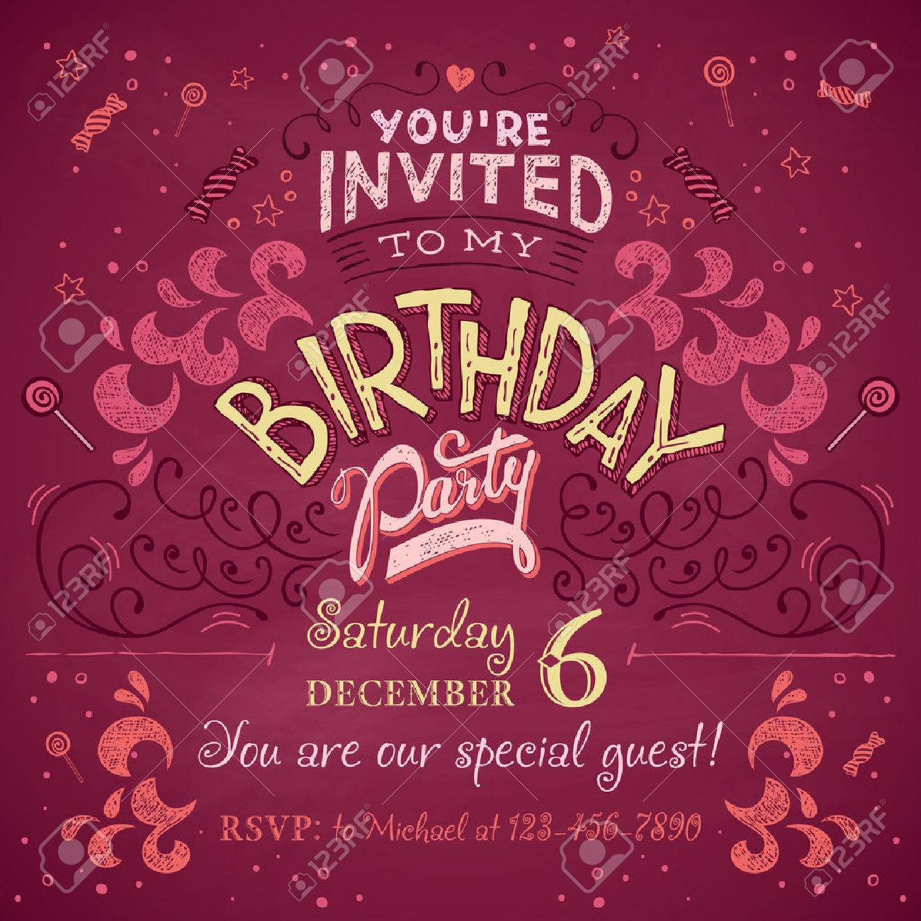 Best ideas about Birthday Party Card
. Save or Pin Birthday Party Invitation Card Design First Birthday Now.