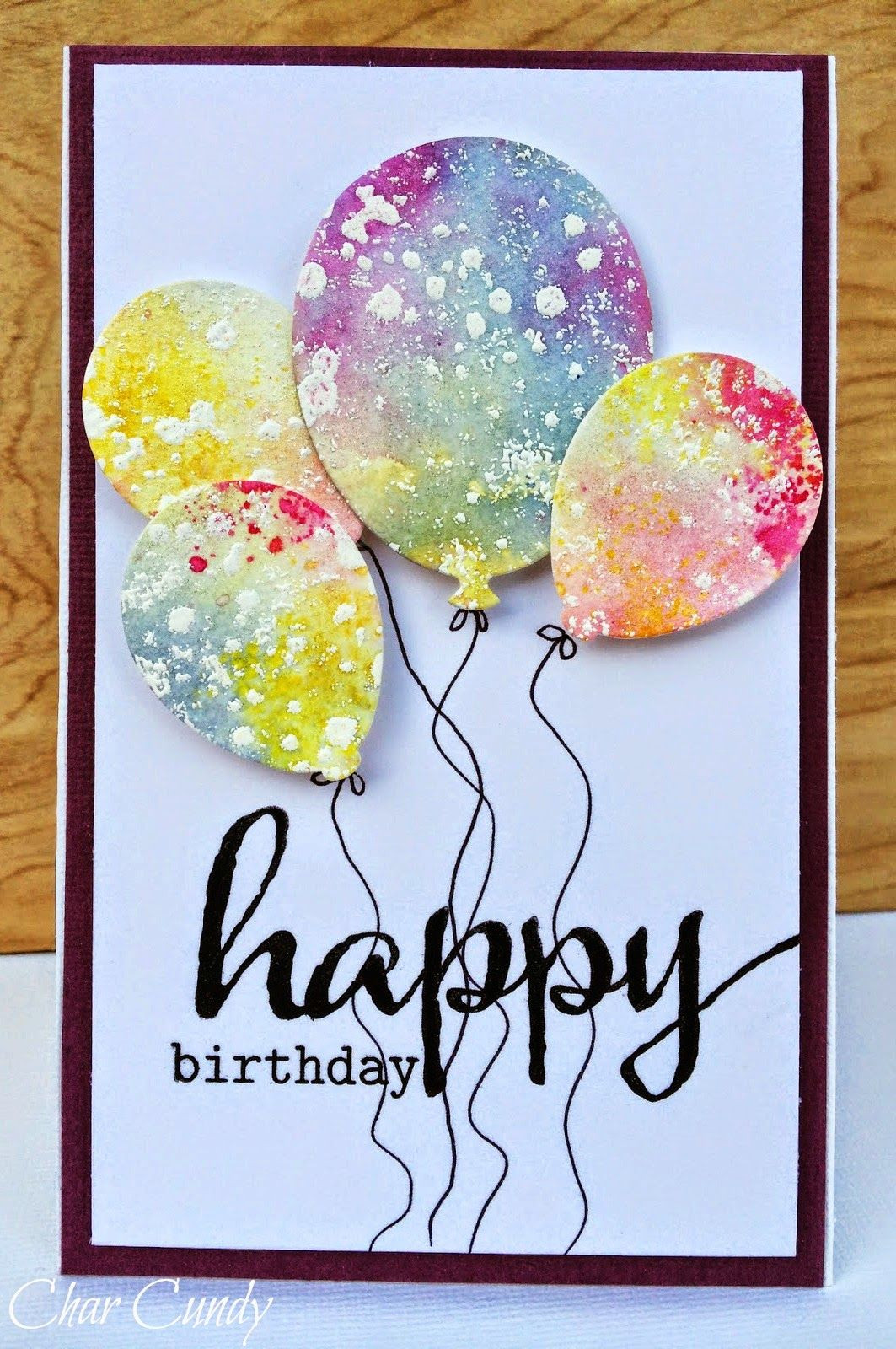 Best ideas about Birthday Party Card
. Save or Pin handmade birthday card from Expressions of me A Little Now.