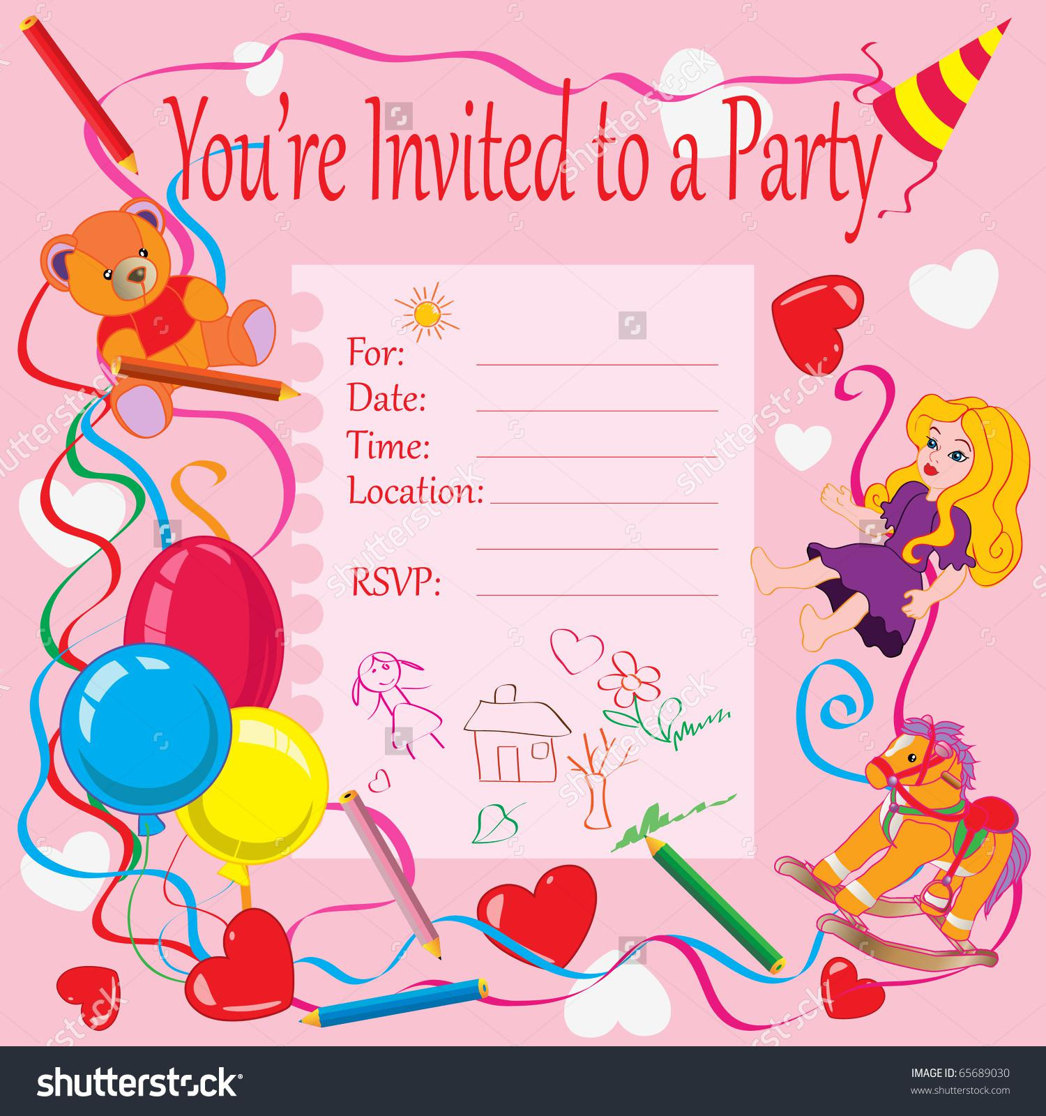 Best ideas about Birthday Party Card
. Save or Pin 20 Birthday Invitations Cards – Sample Wording Printable Now.