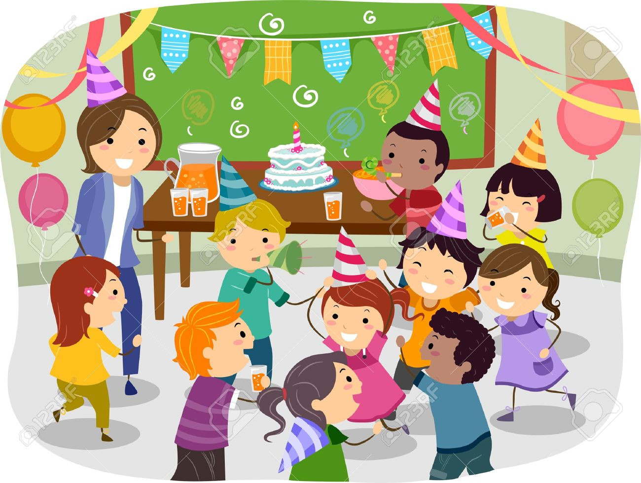 Best ideas about Birthday Party Clip Art
. Save or Pin Party clipart birthday Pencil and in color party clipart Now.