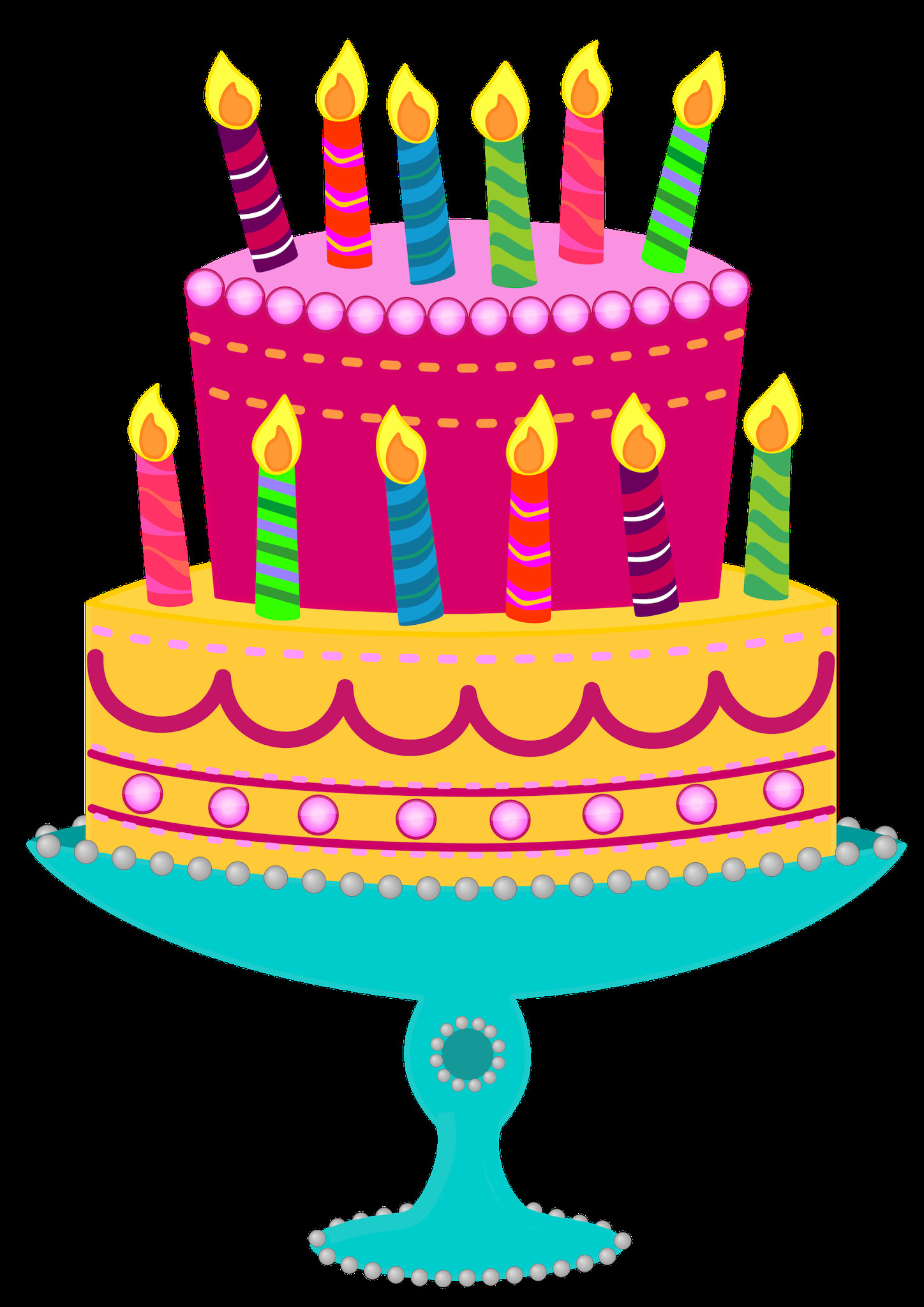 Best ideas about Birthday Party Clip Art
. Save or Pin Vector clipart birthday cake Pencil and in color vector Now.